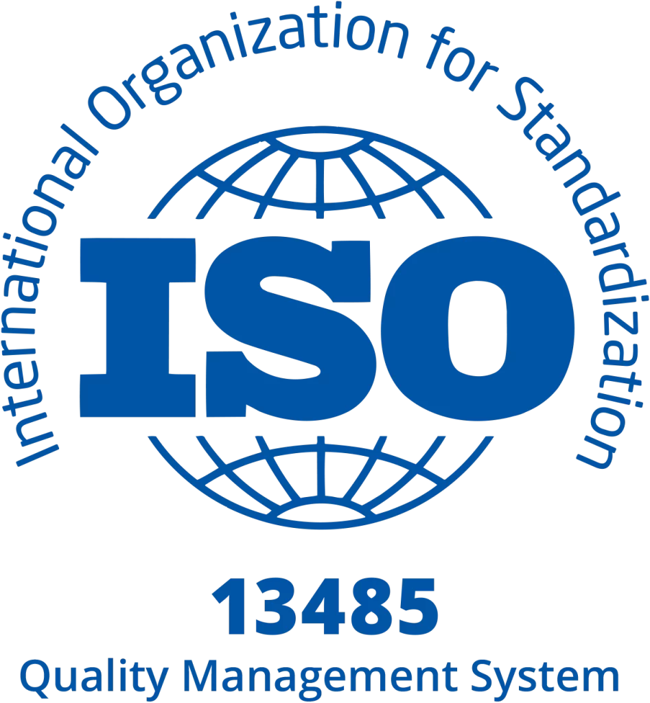 ISO 13485 kwaliteitsmanagement certificaat logo